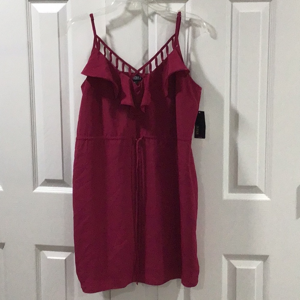 a.n.a Sleeveless dress in Rich Pink